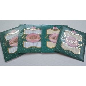 Vintage 4 Pk Charles Craft Cross Stitch Fabric 12"x18" New in Open Pkg.